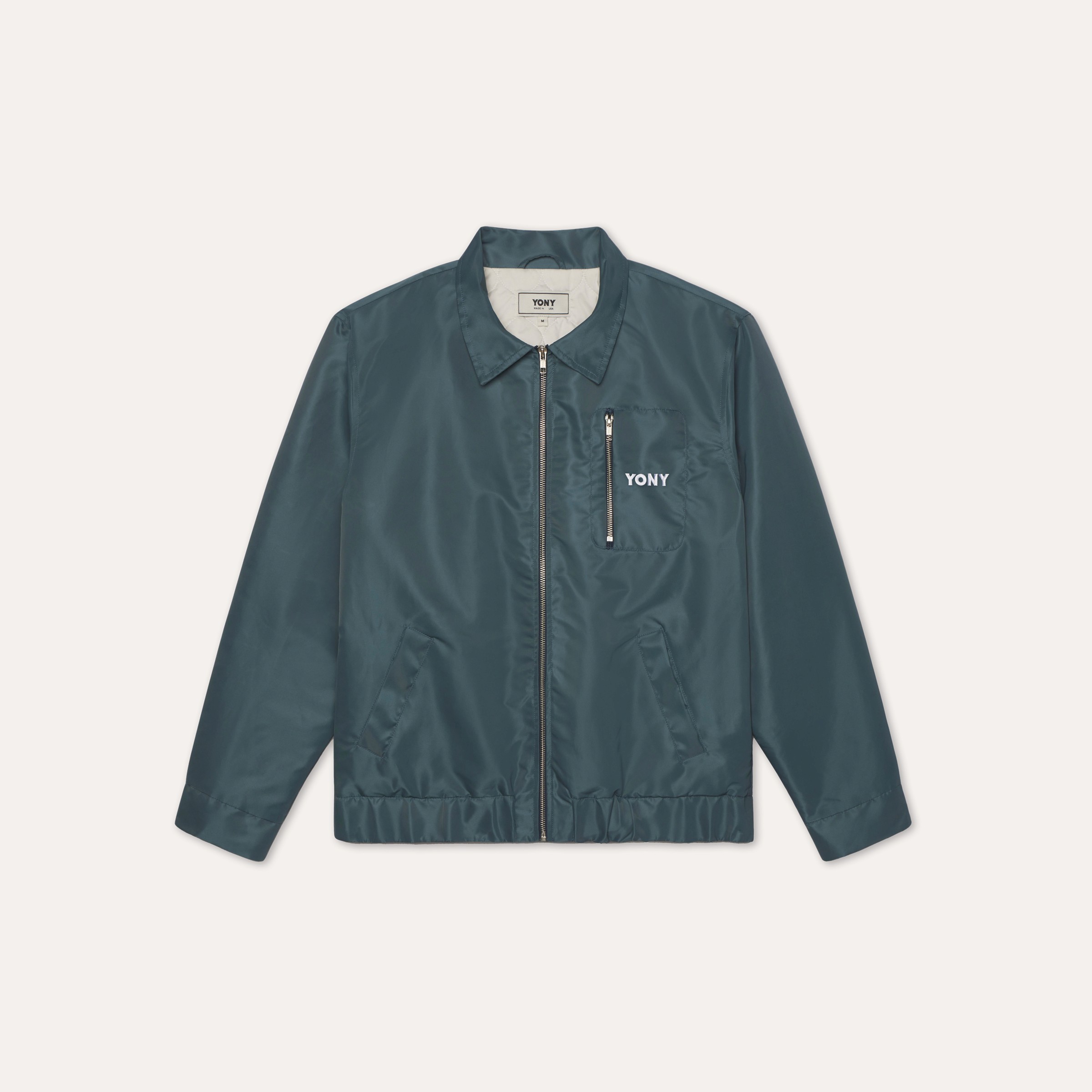 Flat Lay of the Waterproof Quilted Jacket