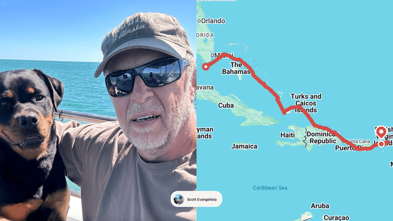Sailing from Florida to the USVI and BVI