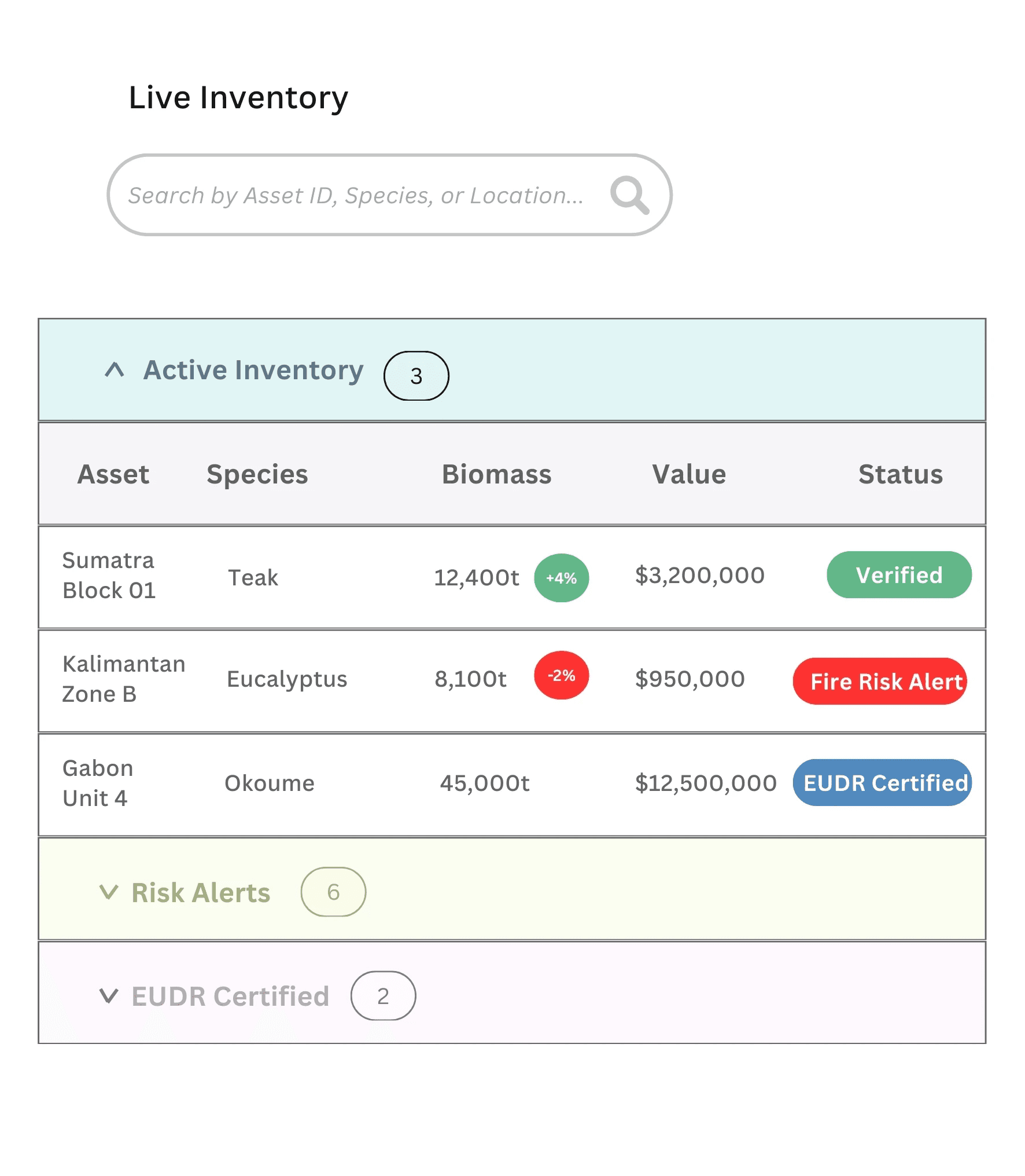 An image of Freelio's project ui