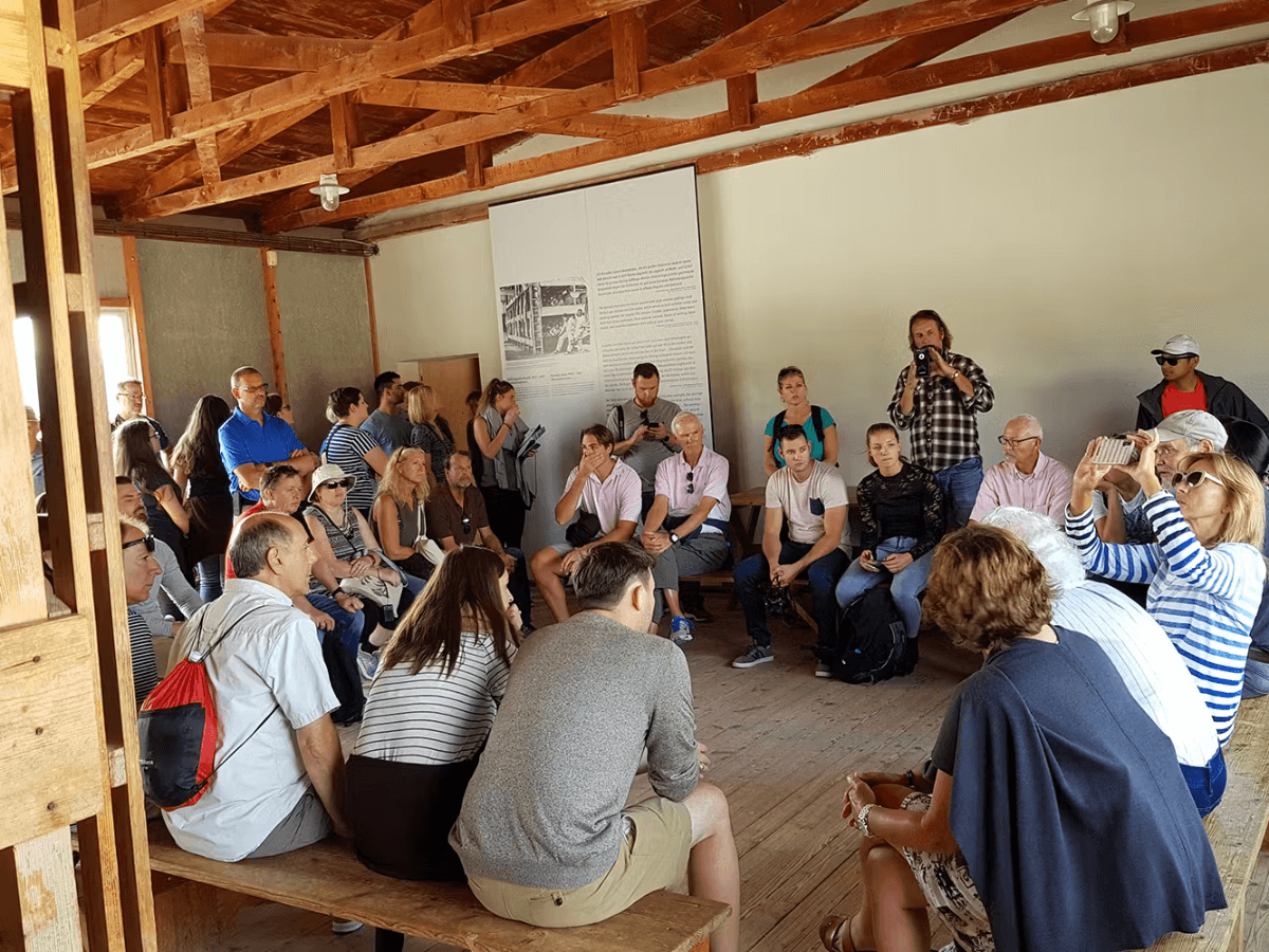 Half-day guided visit to Dachau Memorial Site with round-trip Munich transport.