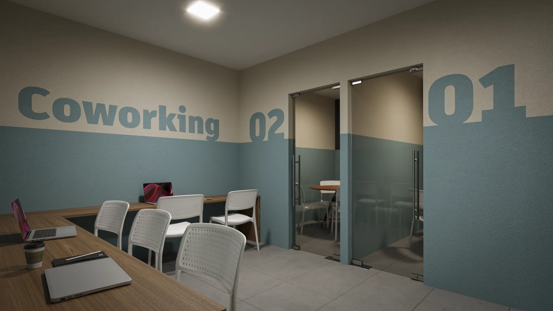 Coworking do condomínio