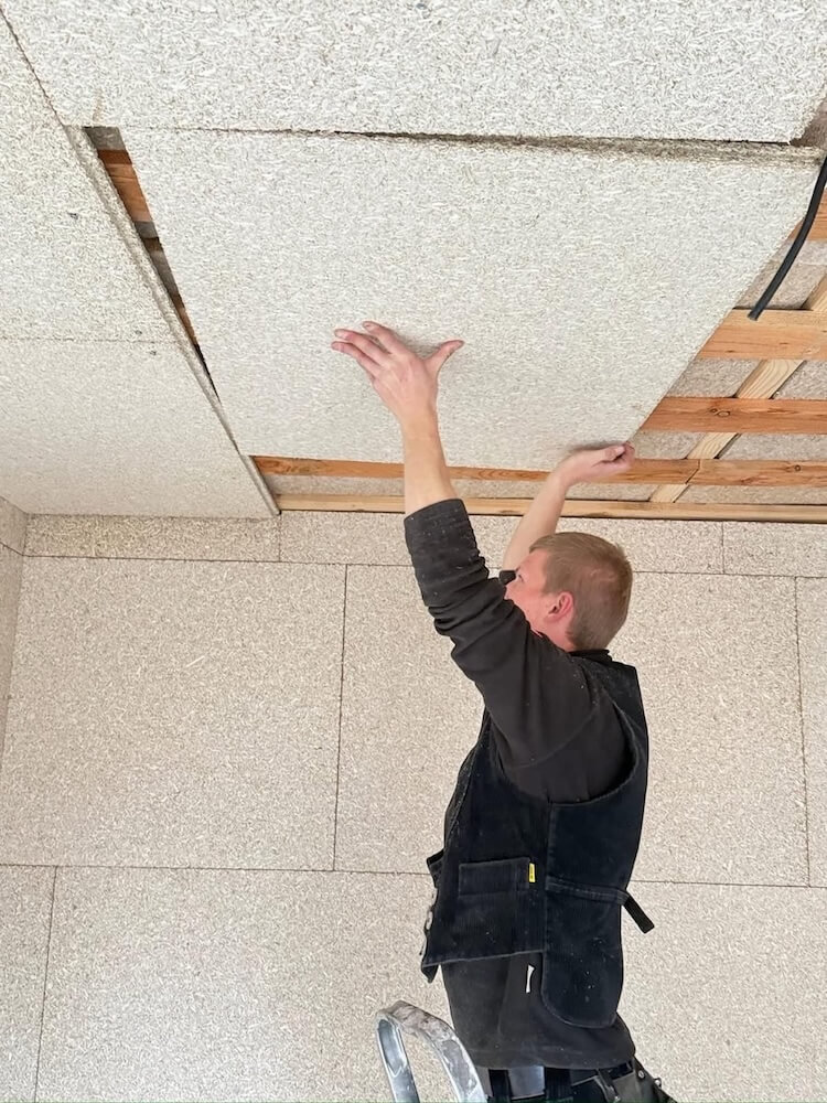 Hemp Drywall Installation