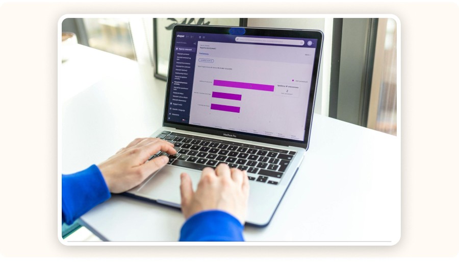 a computer displaying an online store