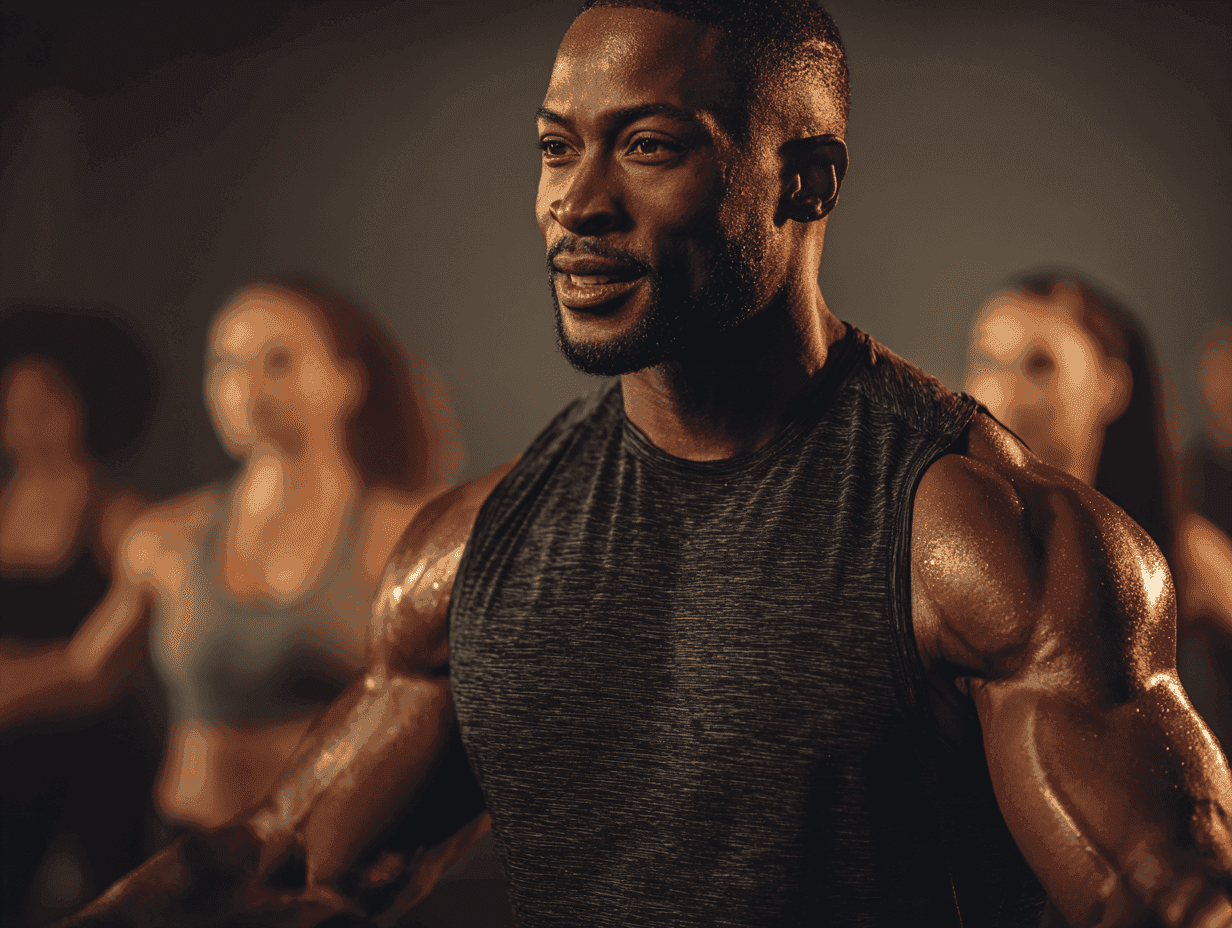 Rachel Stone, personal trainer and fitness coach, smiling in natural light