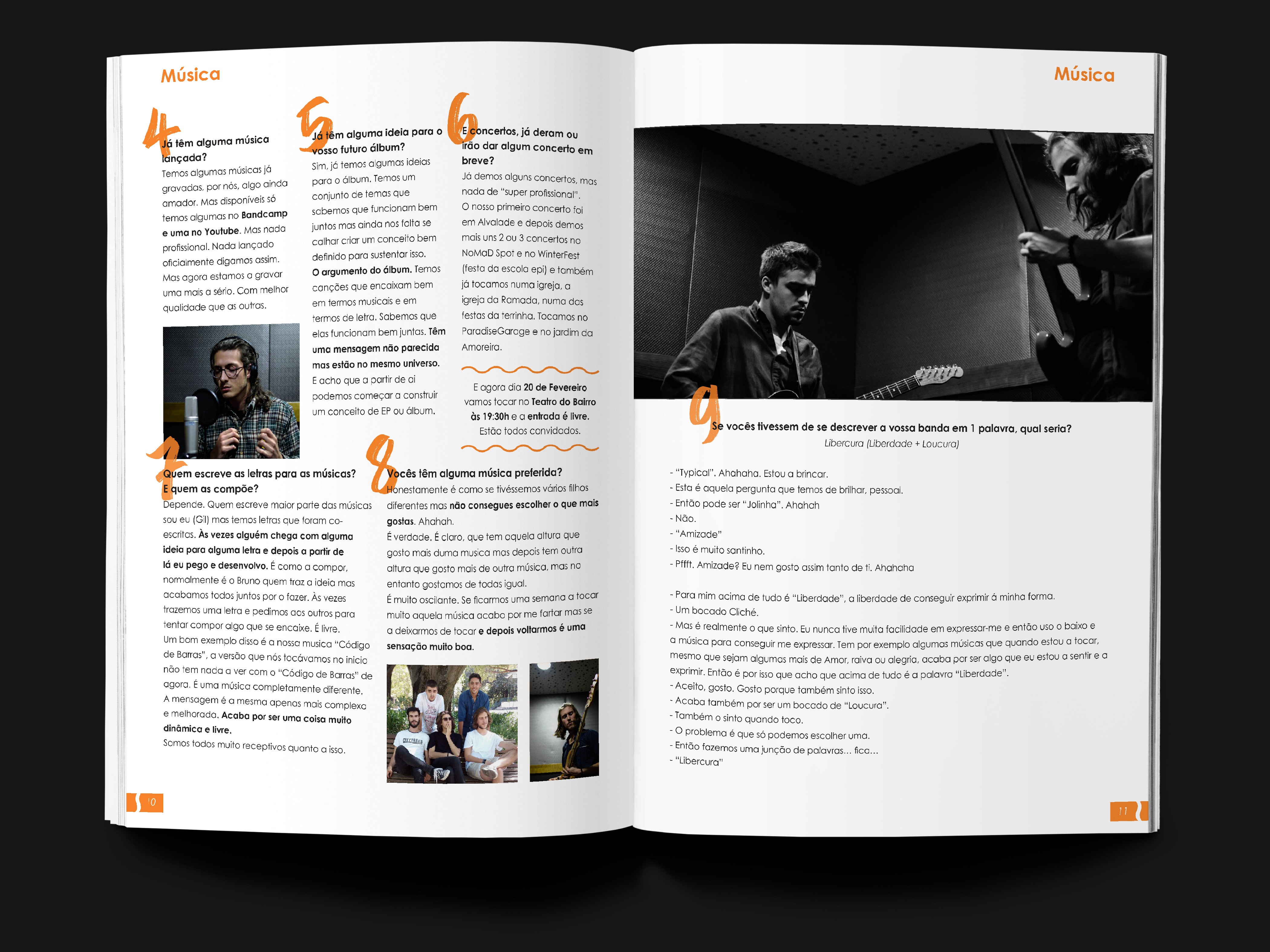 Waves Music Magazine, Typical Cab Interview and Photos - By Samuel Tomé, Designer & Game Developer