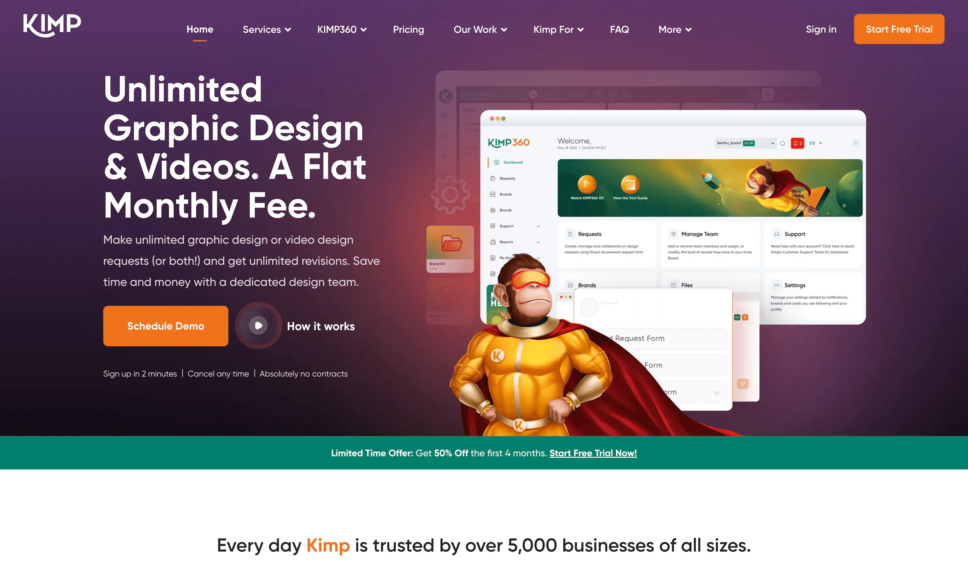 kimp - unlimited graphic design service