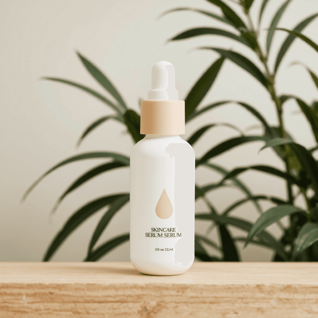product photography of a bottle of skincare serum for hydration