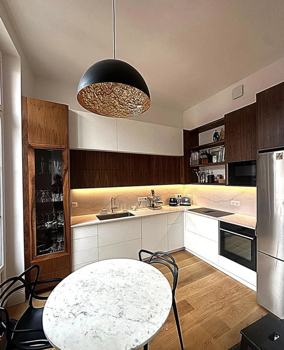 Cuisine sur mesure en bois réalisée par Art et Bois près de Toulouse