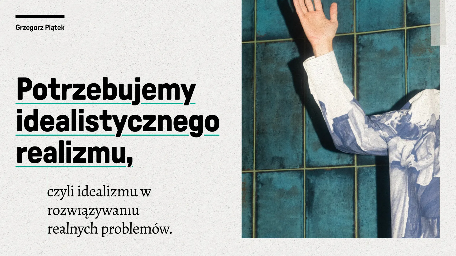 Web design for Grzegorz Piątek