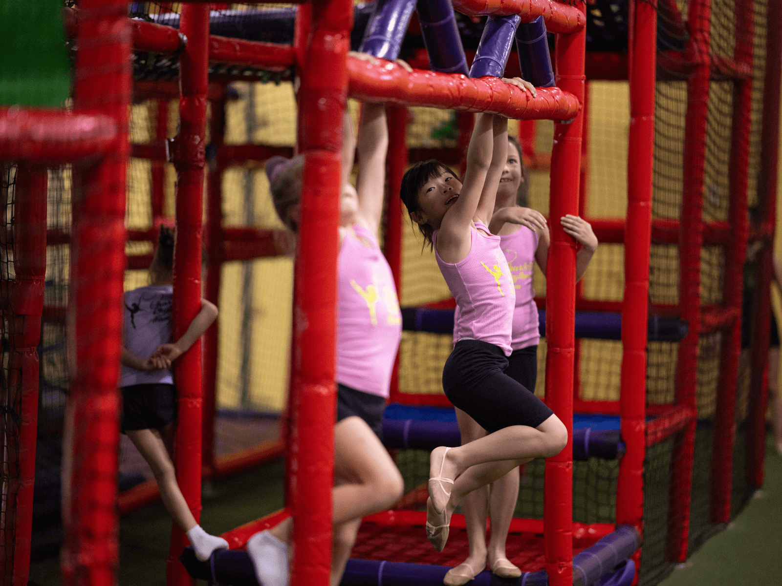 Kids gymnastics birthday party at SportPlus Academy Indian Trail NC