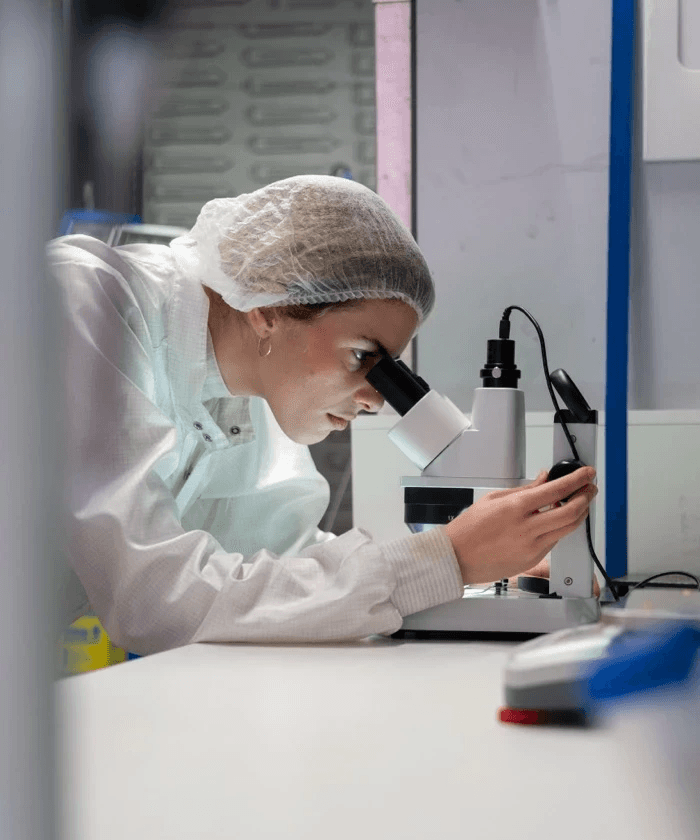 Historic brick building in Essen housing vGreens team