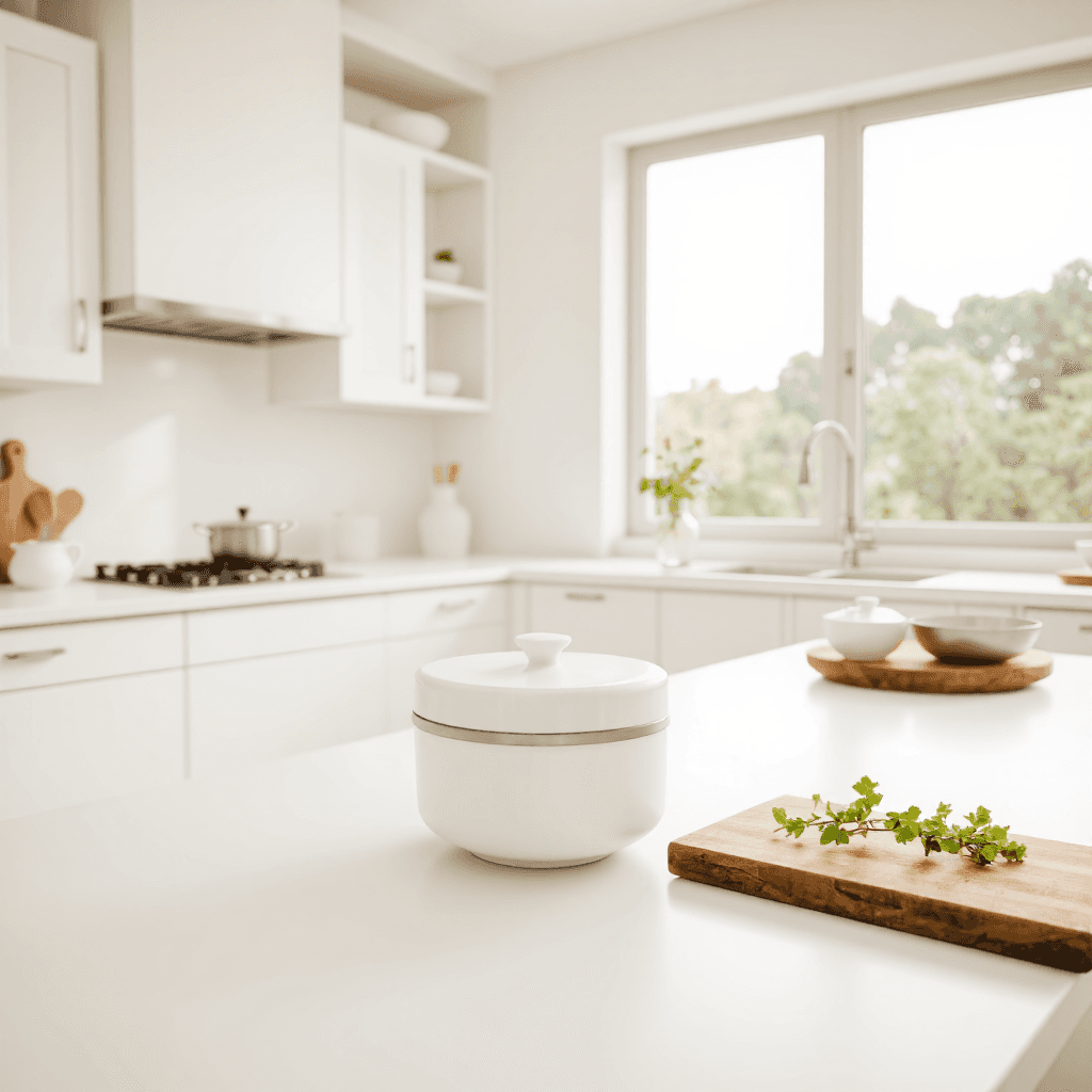 product photography of side dish container