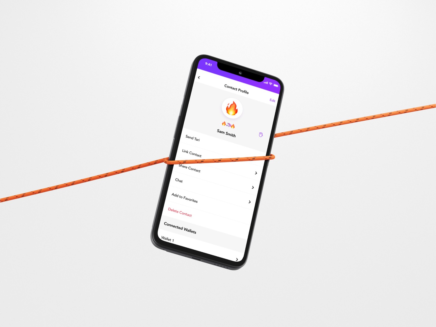 Contact profiles keep essential actions within easy reach, making it simple to interact with your frequent contacts.