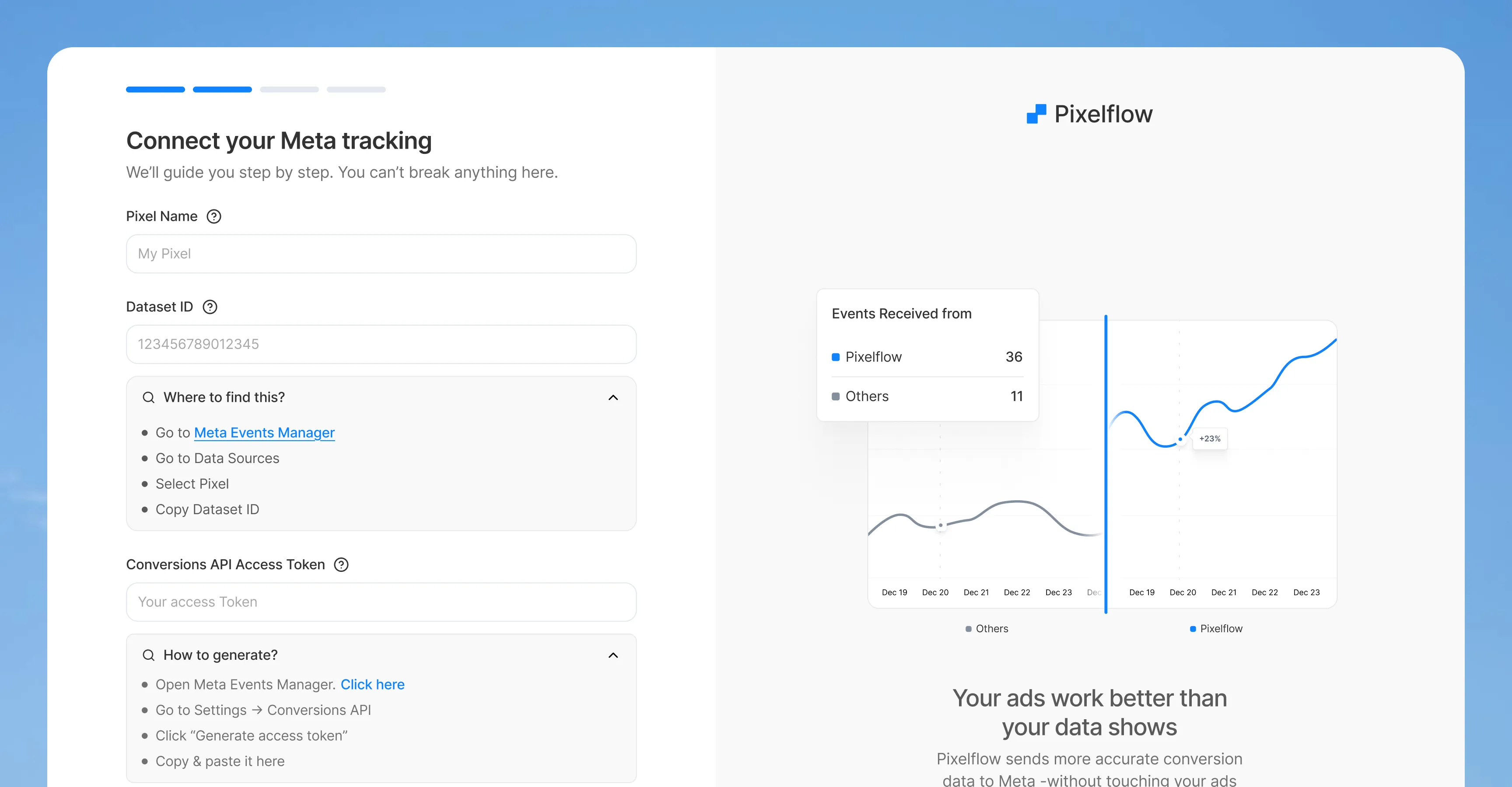 Syncrodesk workspace ecosystem interface connecting CRM meetings and HR modules