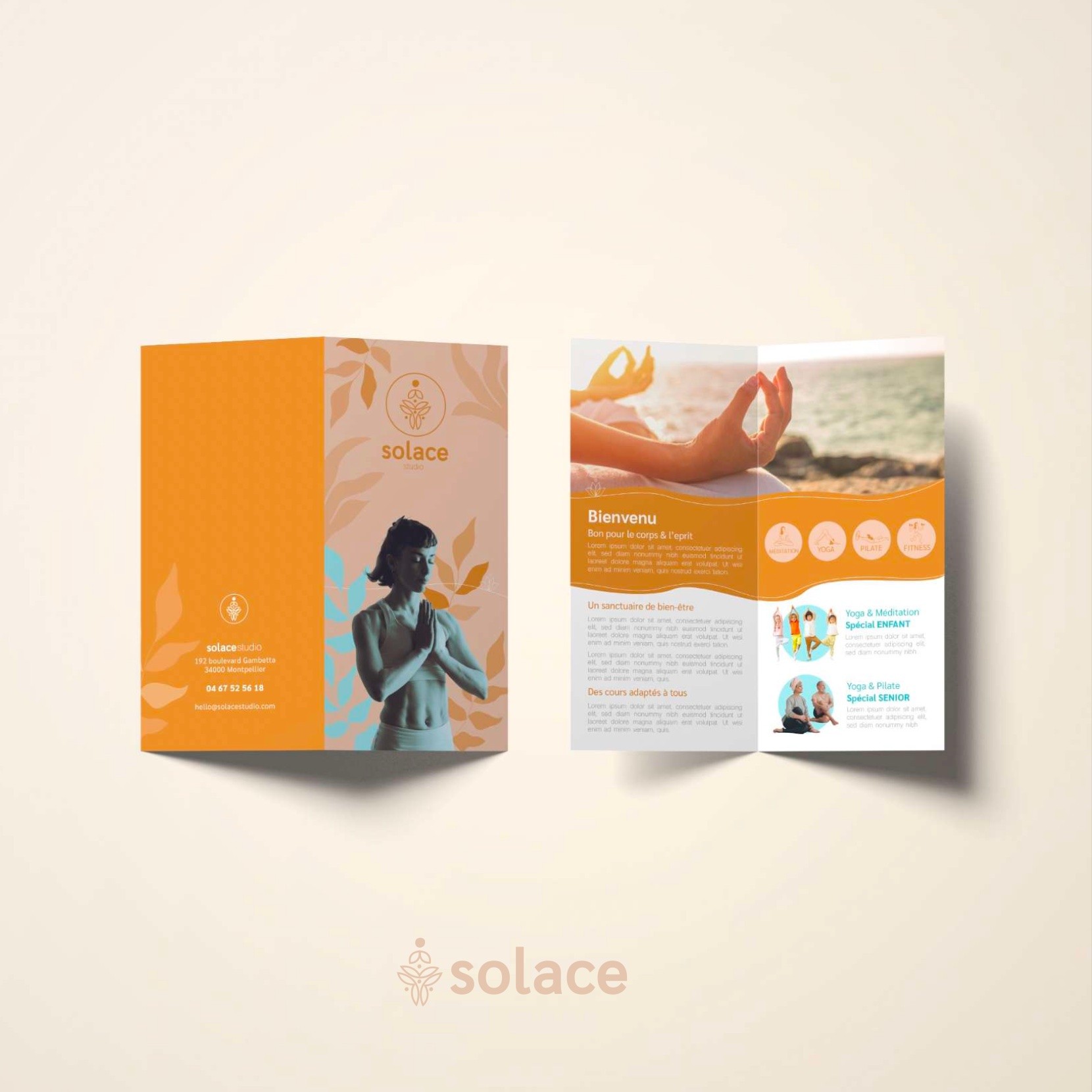 Carte de visite pour une photographe