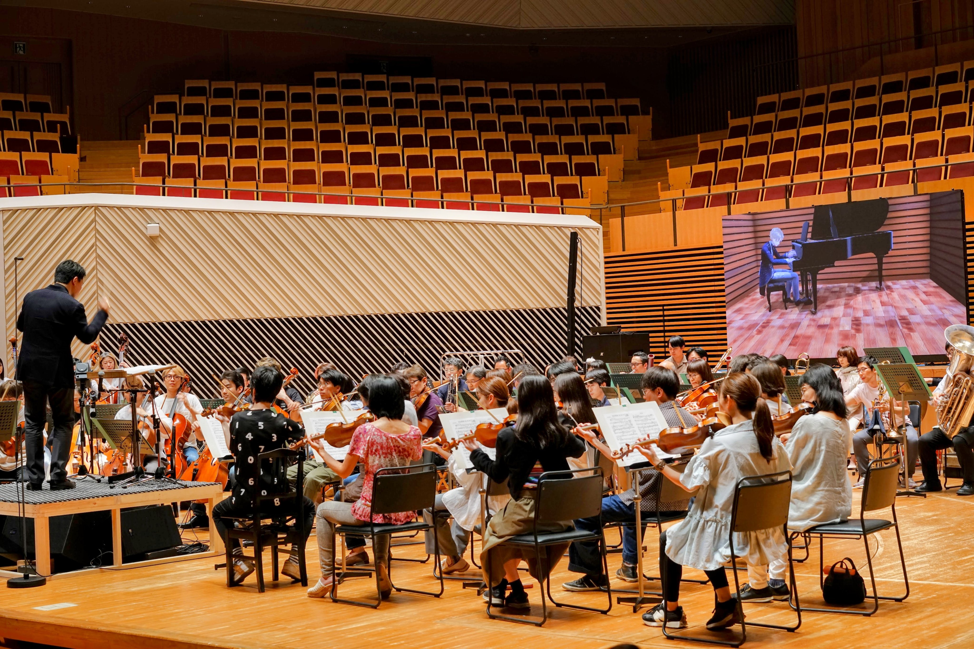 バーチャルピアニスト「潤音ノクト」の3Dモデル姿をお披露目しました