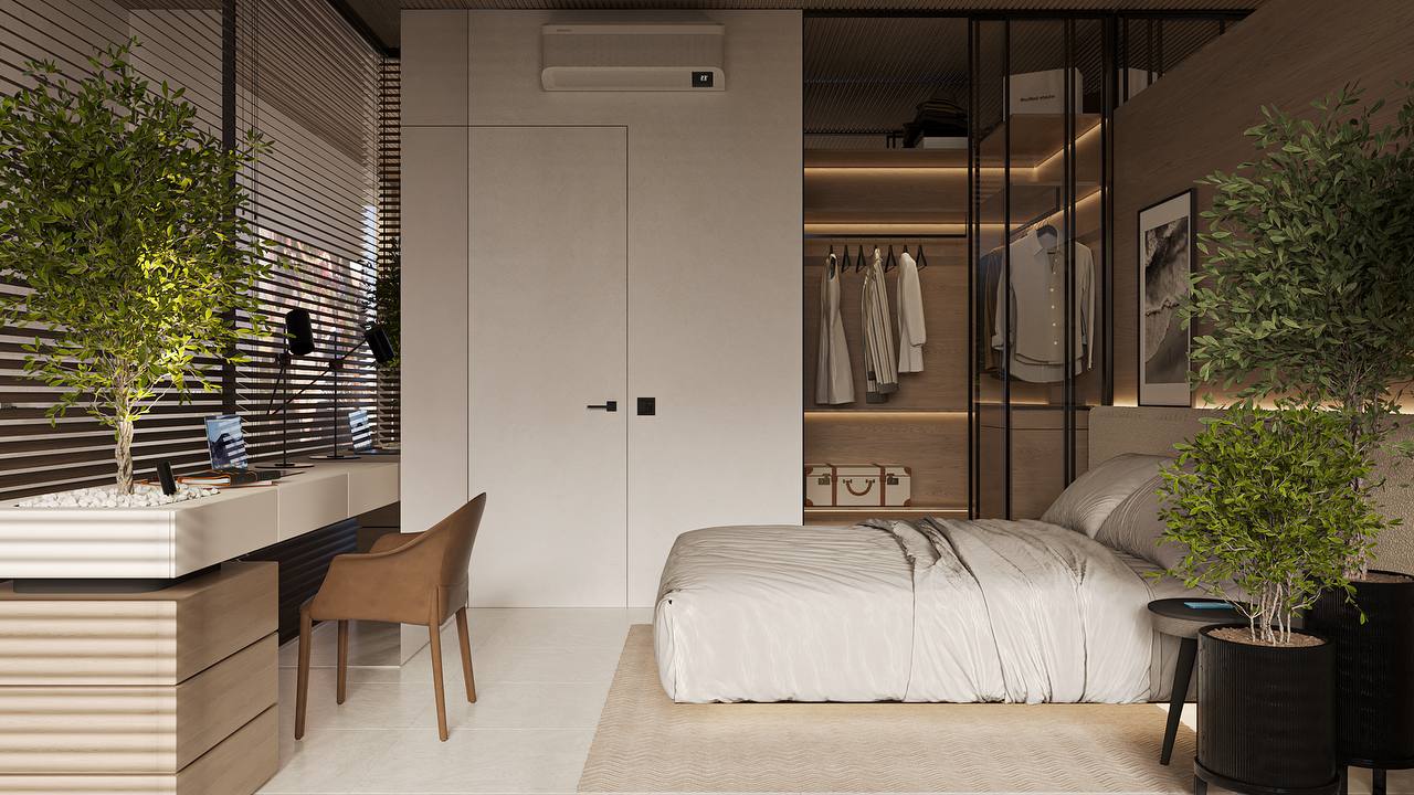 1-bedroom apartment in White Palm in Canggu