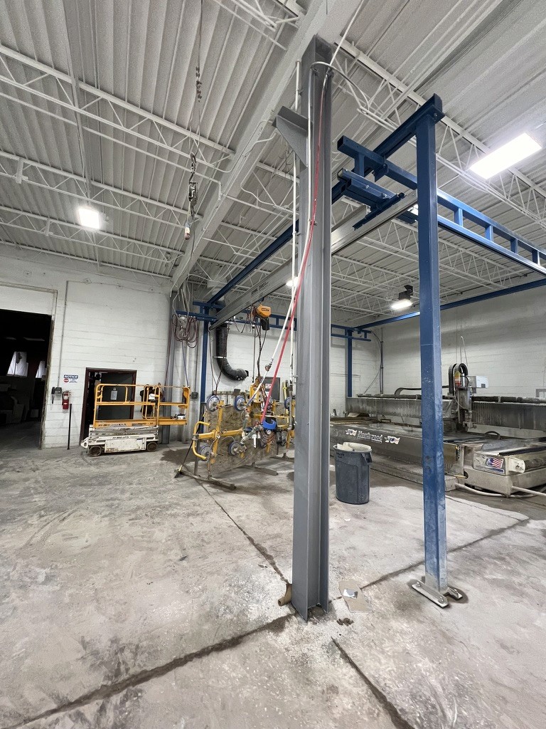 Industrial sandblasting by Rochester Sandblasting