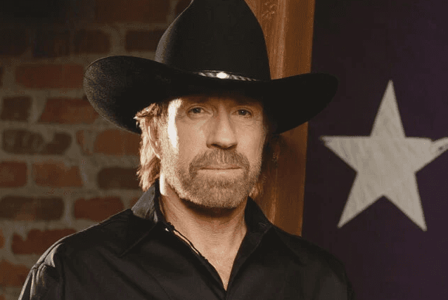 Portrait of Chuck Norris