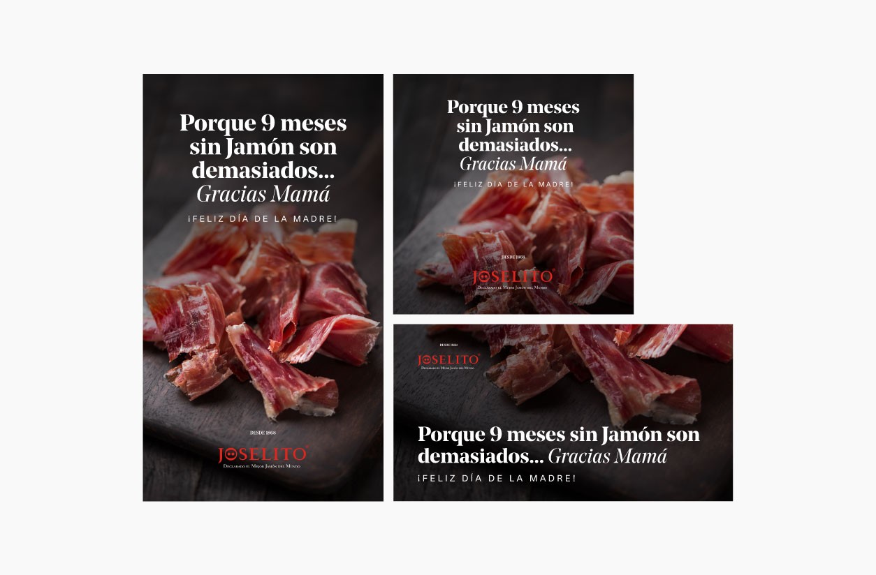 Banners con jamón