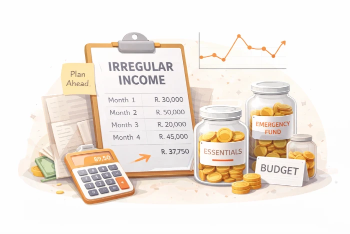 How to manage money on an irregular income