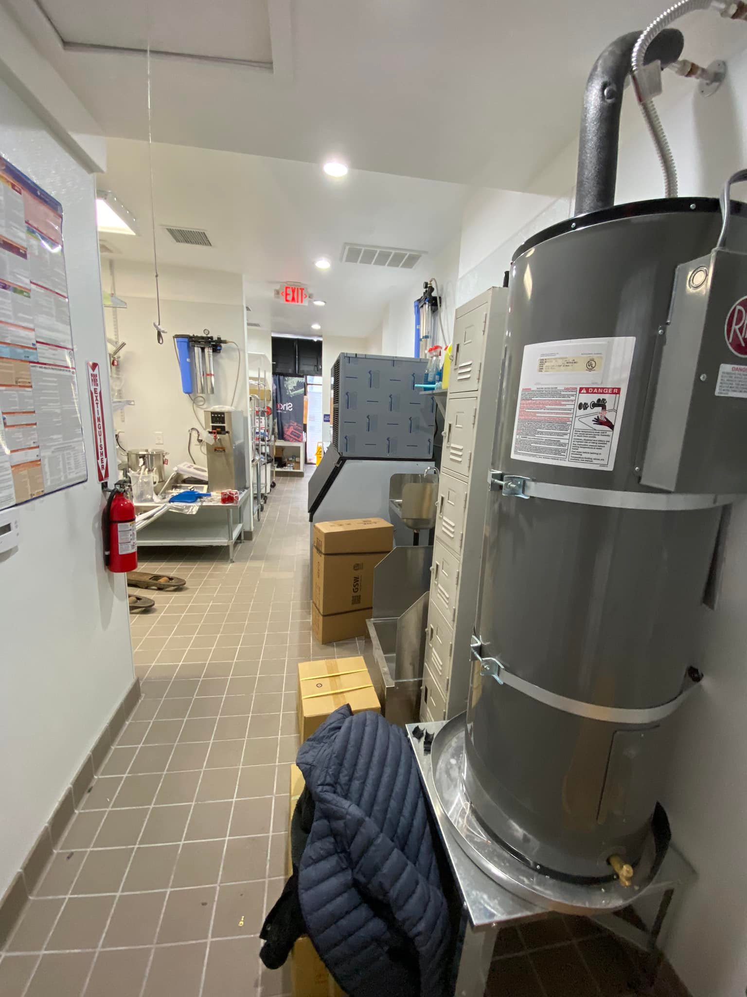 Karak Boba commercial interior build-out by THP Construction