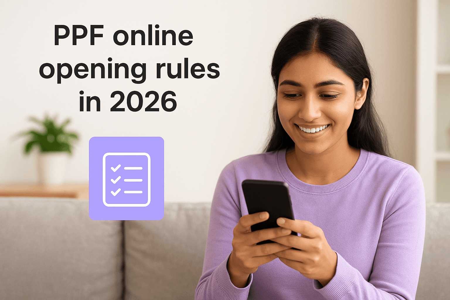 PPF online opening rules in 2026