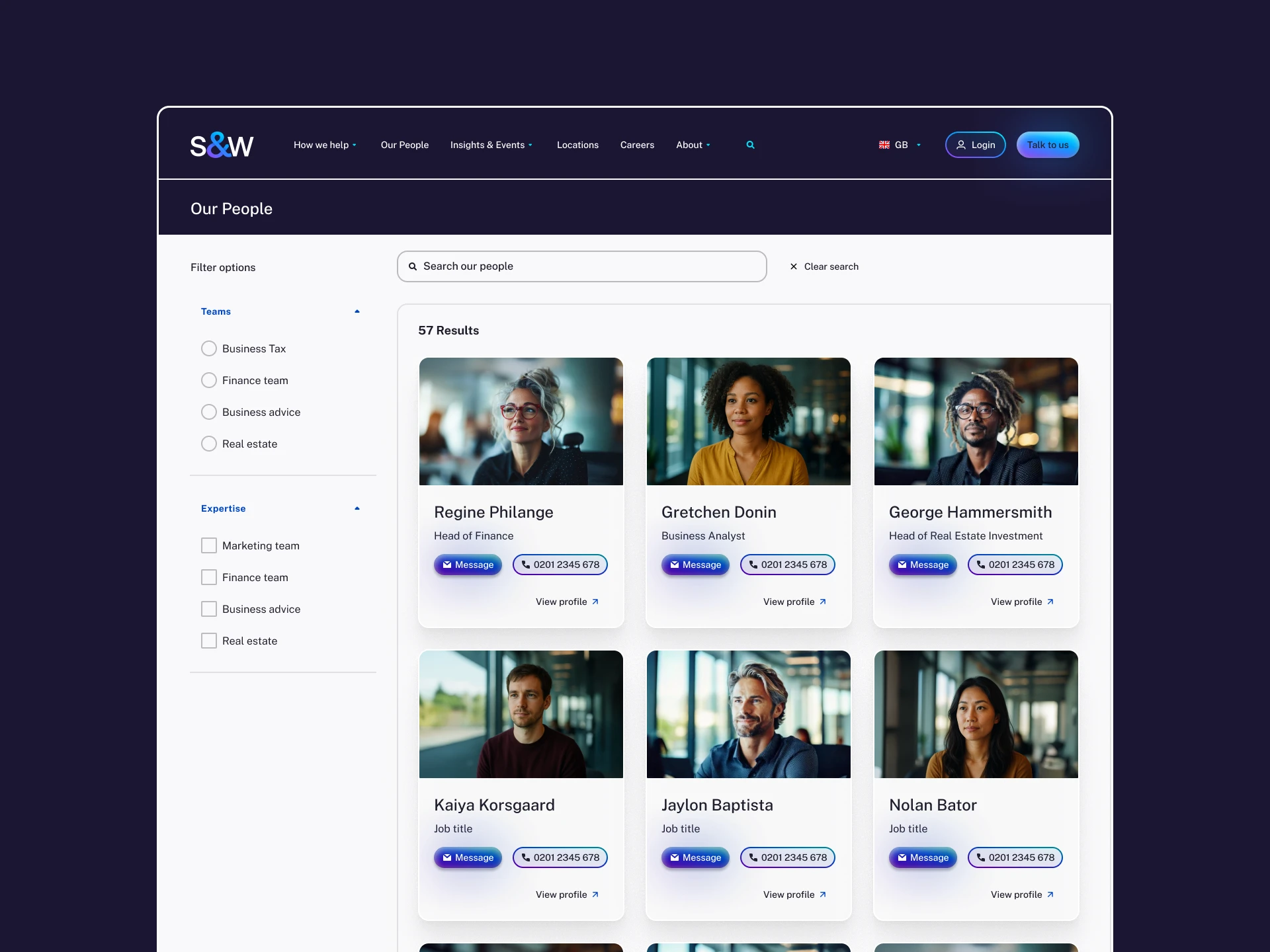 Russell-Cooke Umbraco website news and insights section built by Cogworks