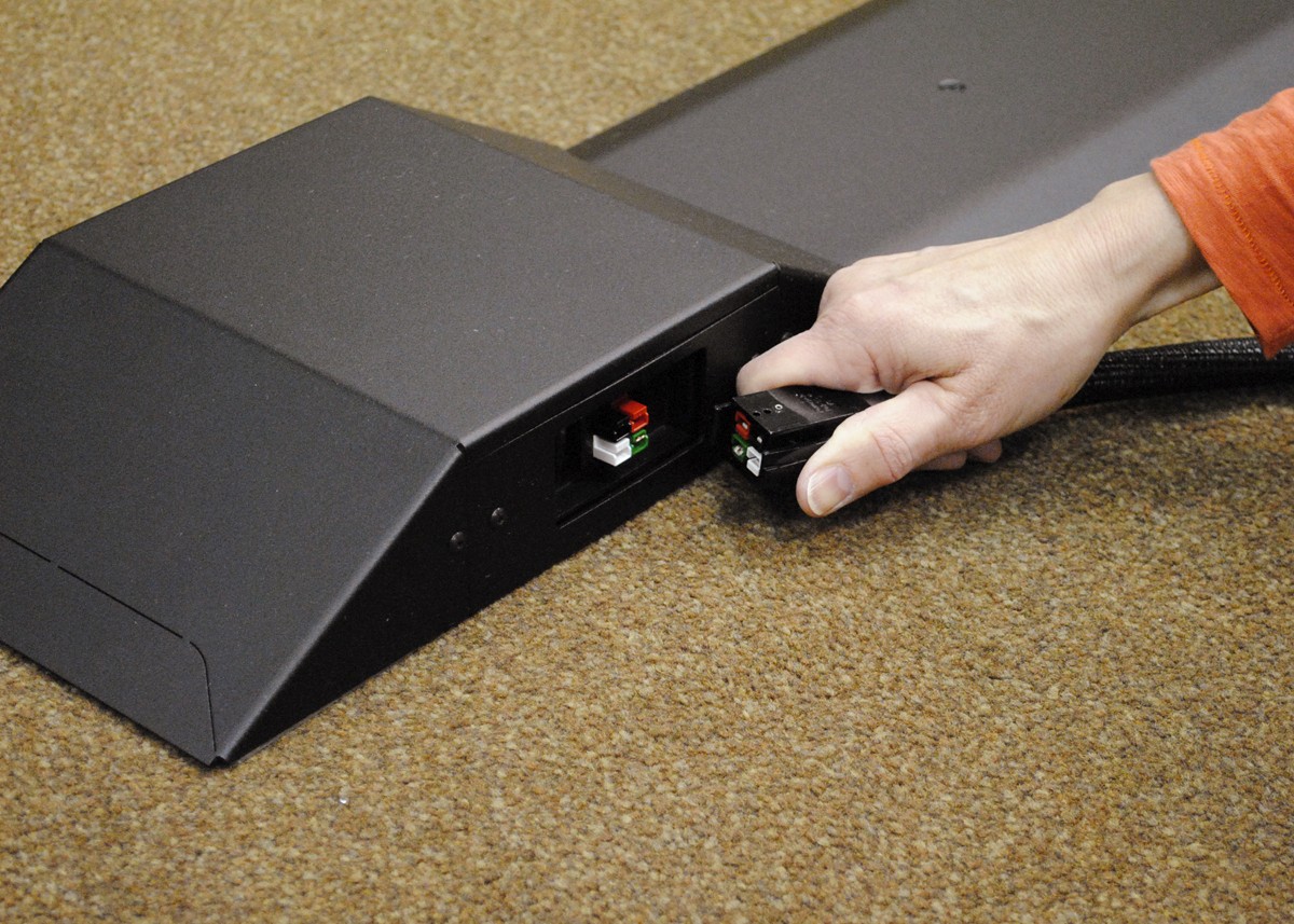 Wiremold data and power integration components for mixed cabling and connectivity installations in British Columbia