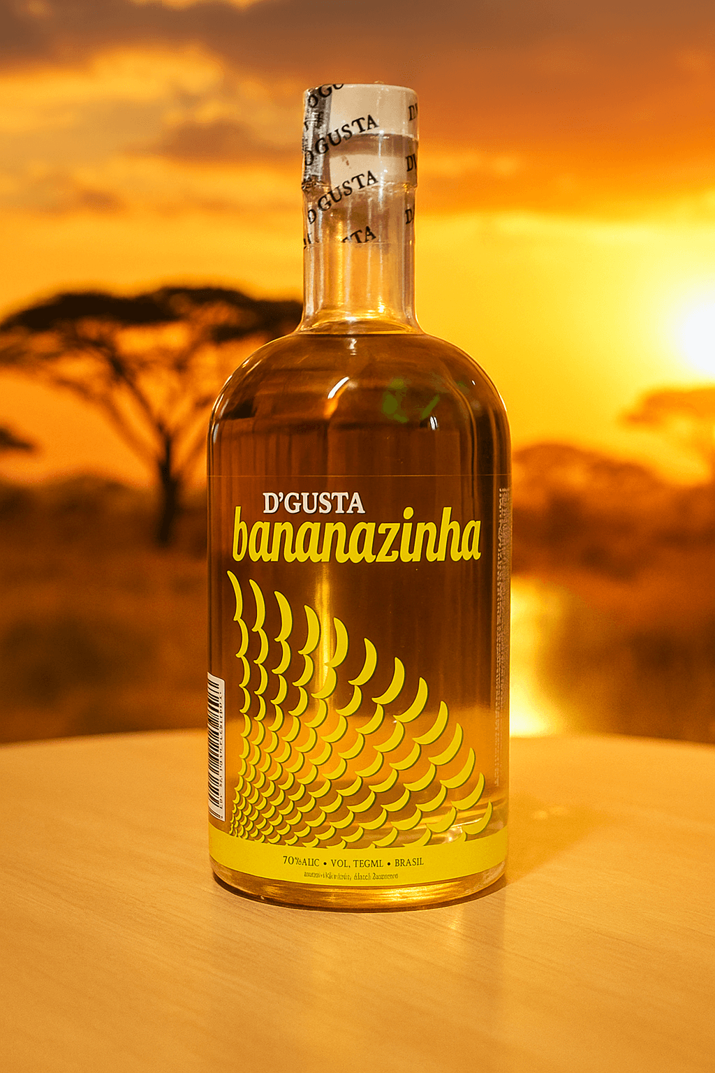 Garrafa de Bananazinha