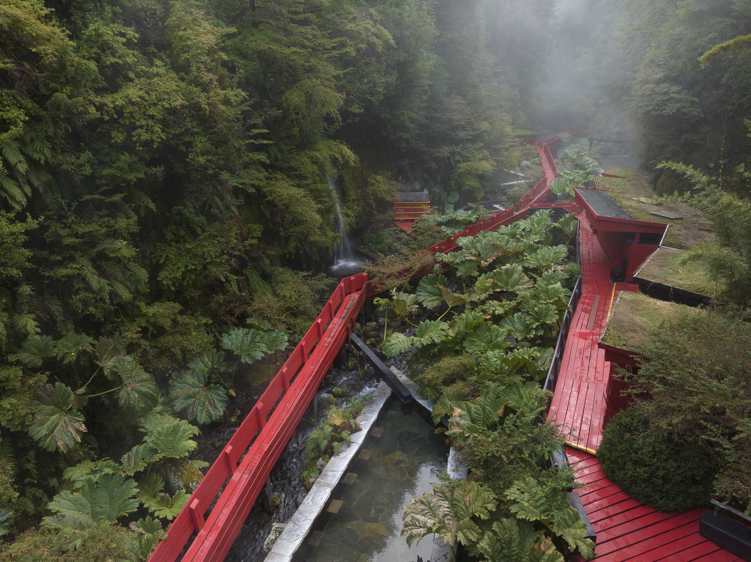 Les thermes geometrique à pucon