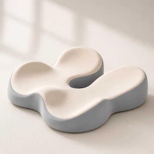 Ergola Memory Foam Seat Cushion with an open rear U-channel