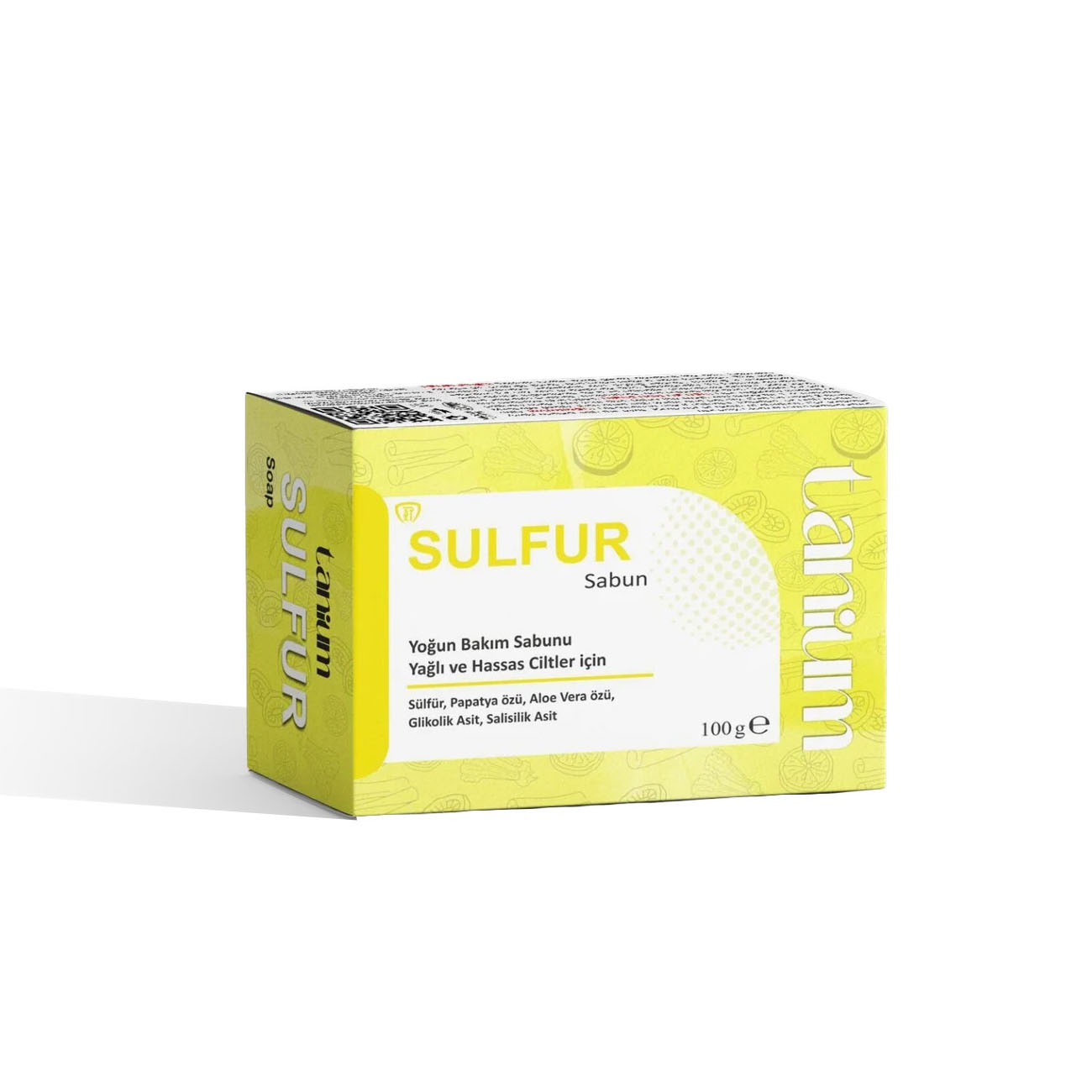TANİUM Sulfur kükürt sabunu 100 g — ürün görseli