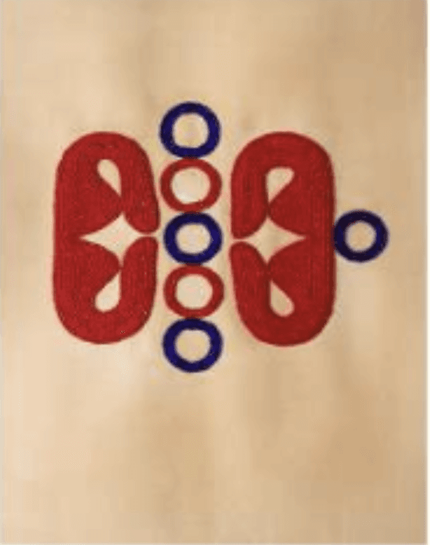 herd of sheep on road painting