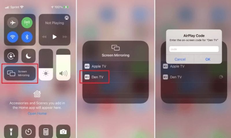 使用 AirPlay 將 iPhone 投影到智慧電視