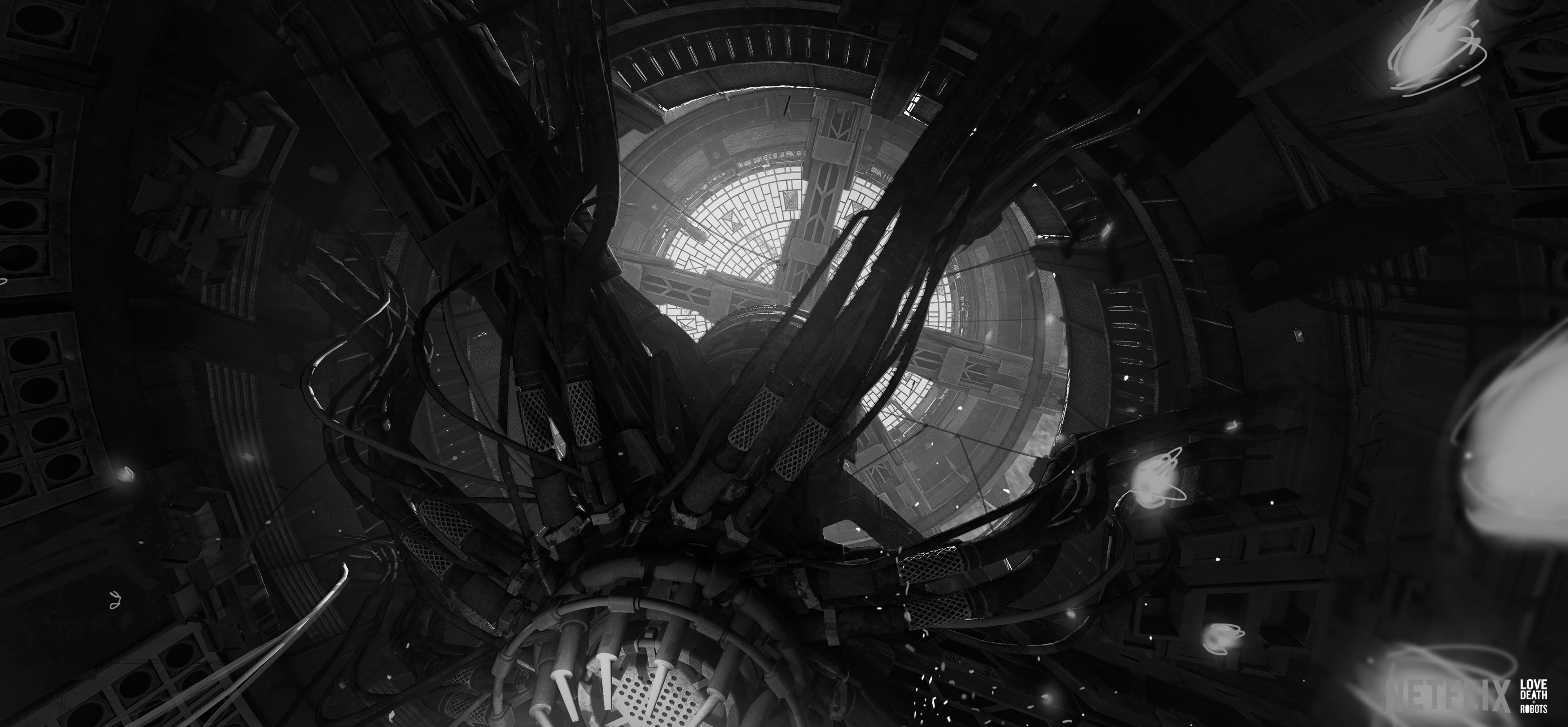 Spider-Rose environment art – scene design establishing emotional and spatial depth