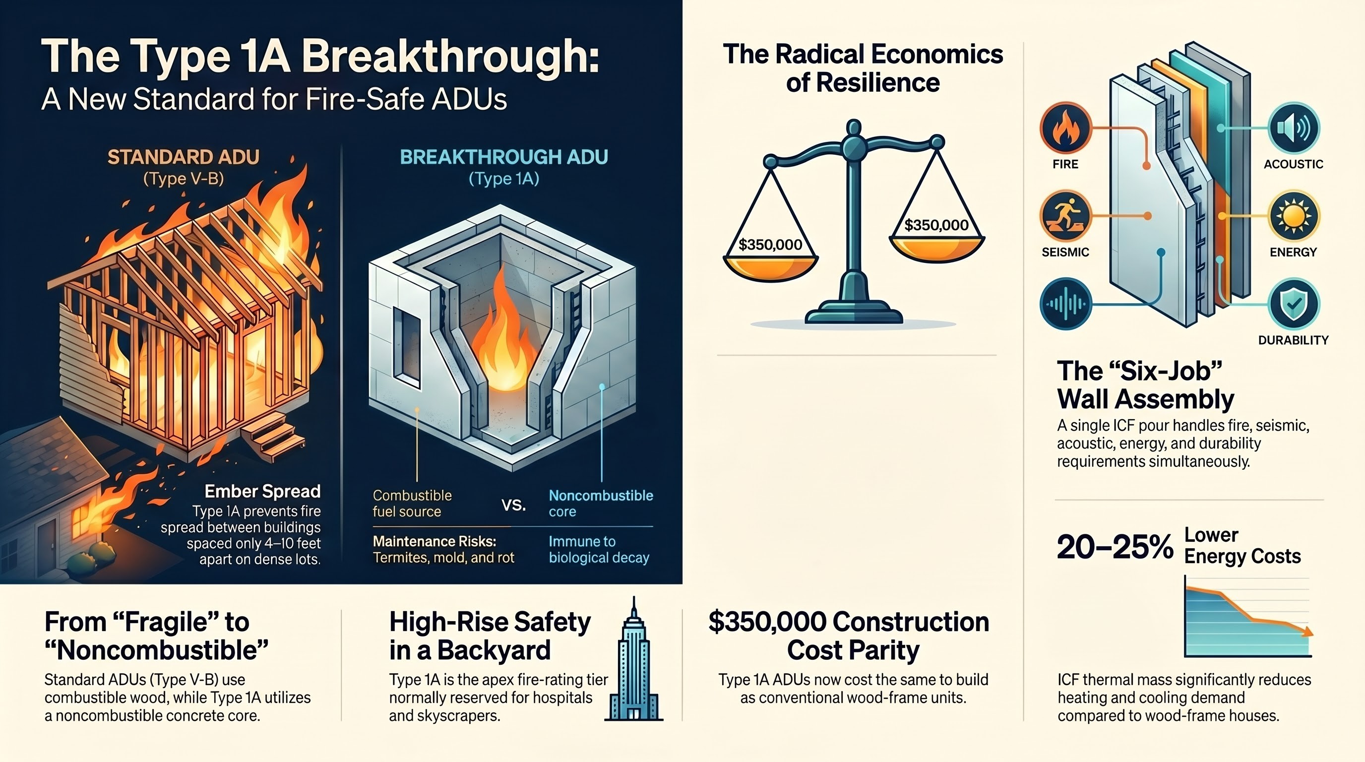 Builtech Construction Group - The Type 1A Breakthrough - A New Standard for Fire-Safe ADUs