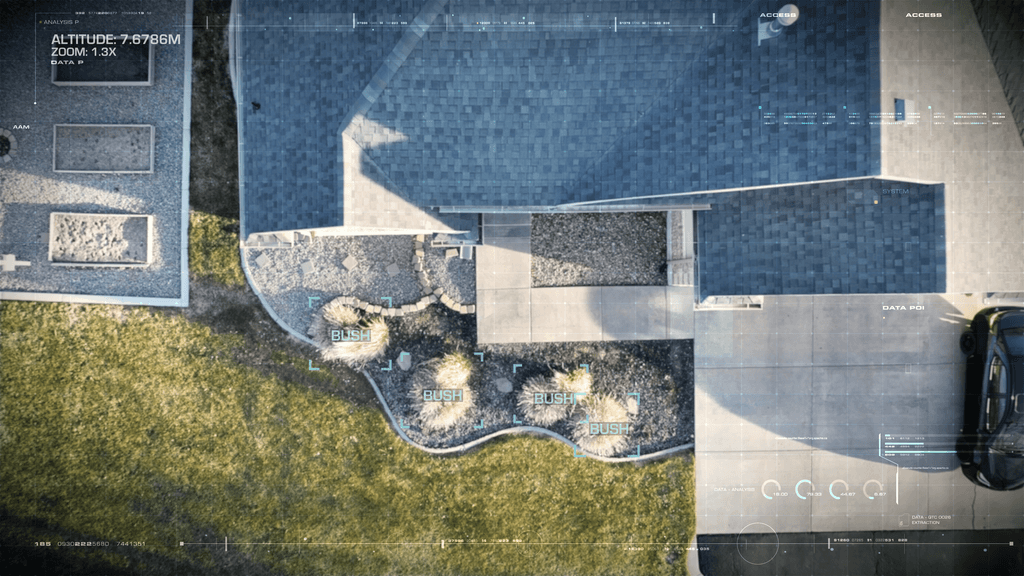 Property aerial view