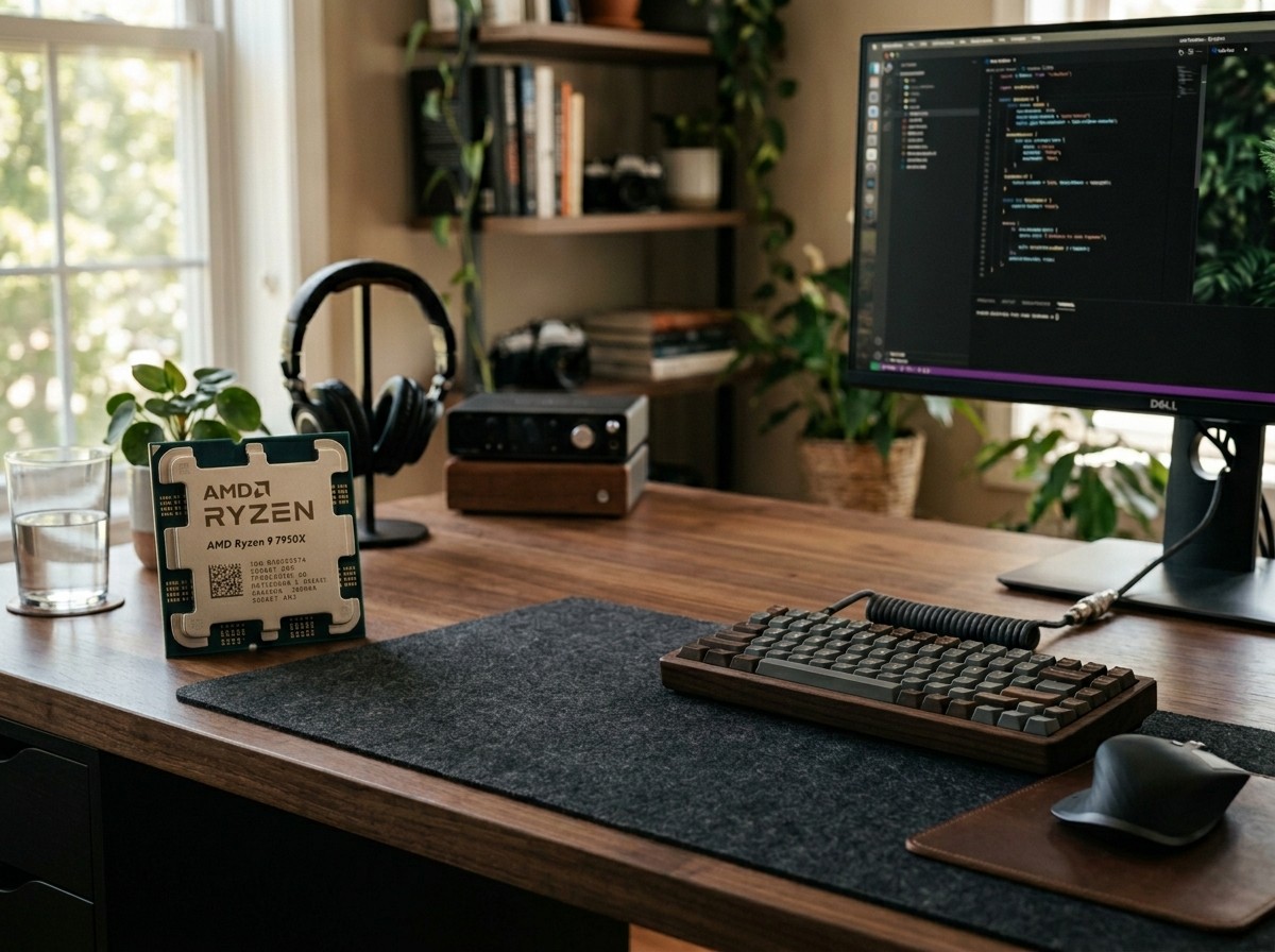 Young man in black leather double-breasted jacket jeans looking at the bottom