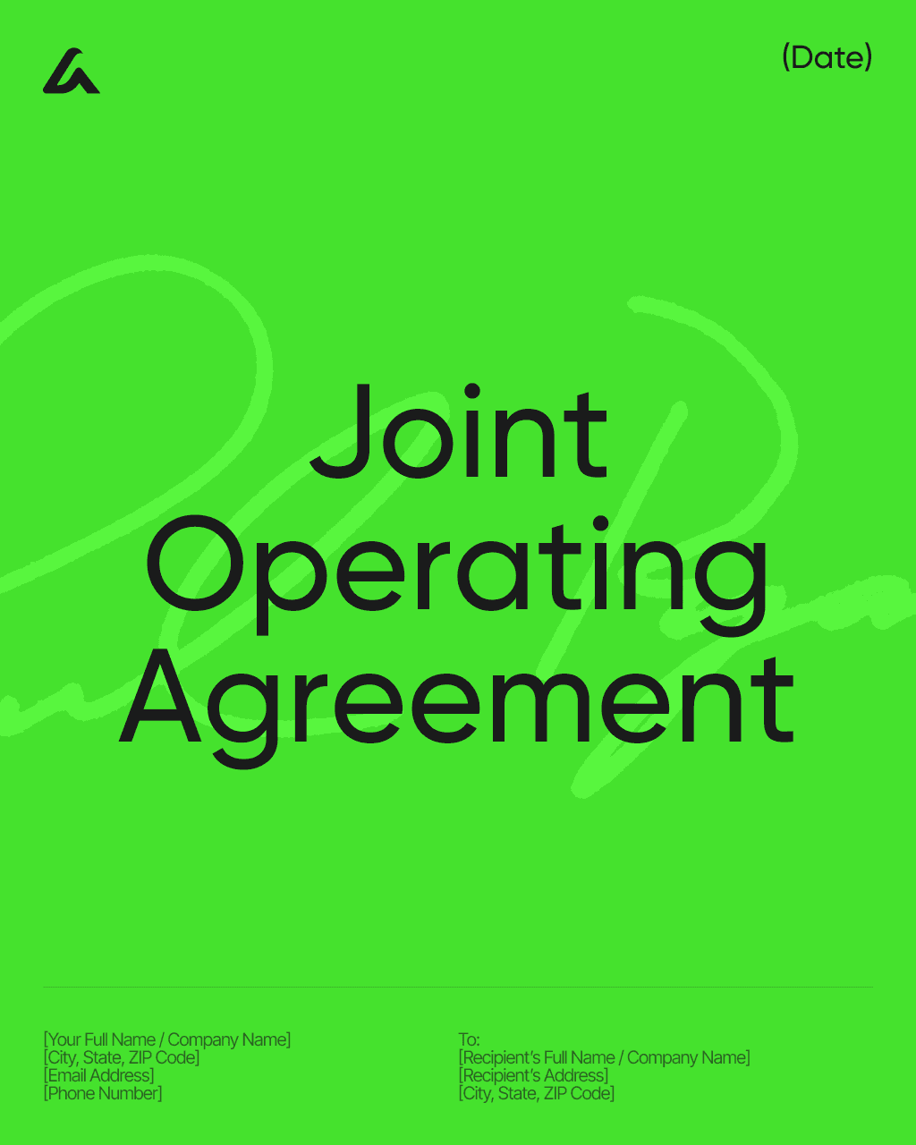 Joint Operating Agreement
