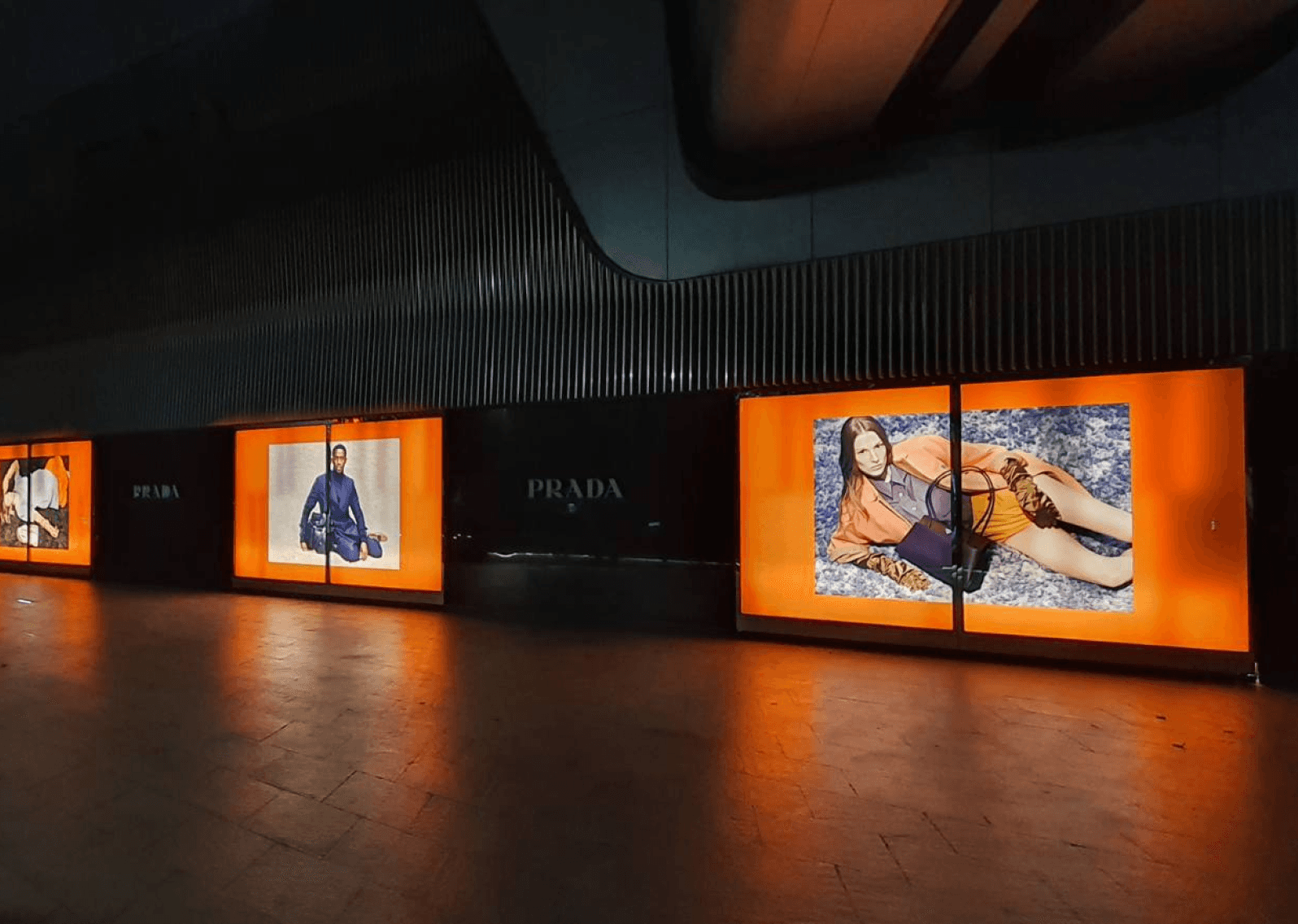 Prada Lightboxes