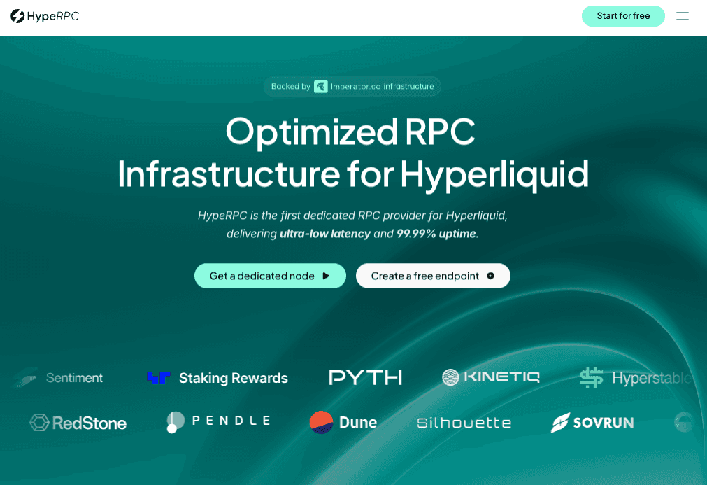 Hyperliquid RPC HypeRPC