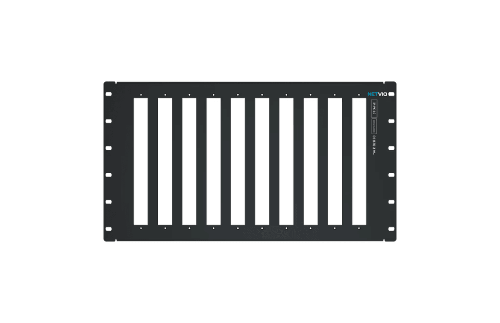 Rackmount unit with multiple input/output modules