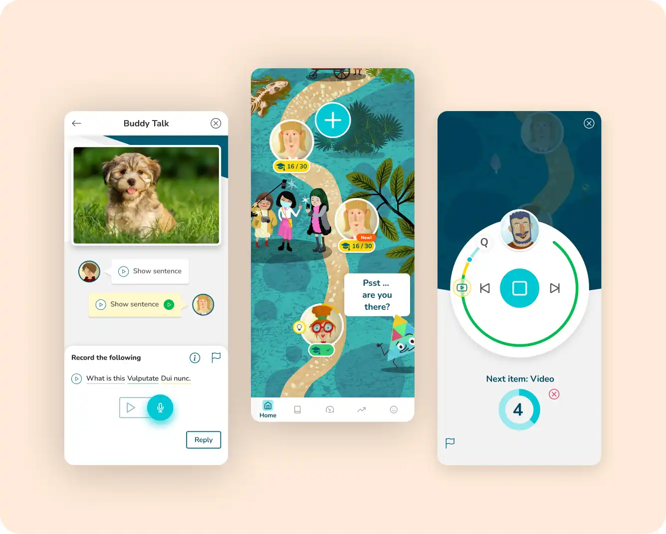Diseño UXUI app aprendizaje de idiomas