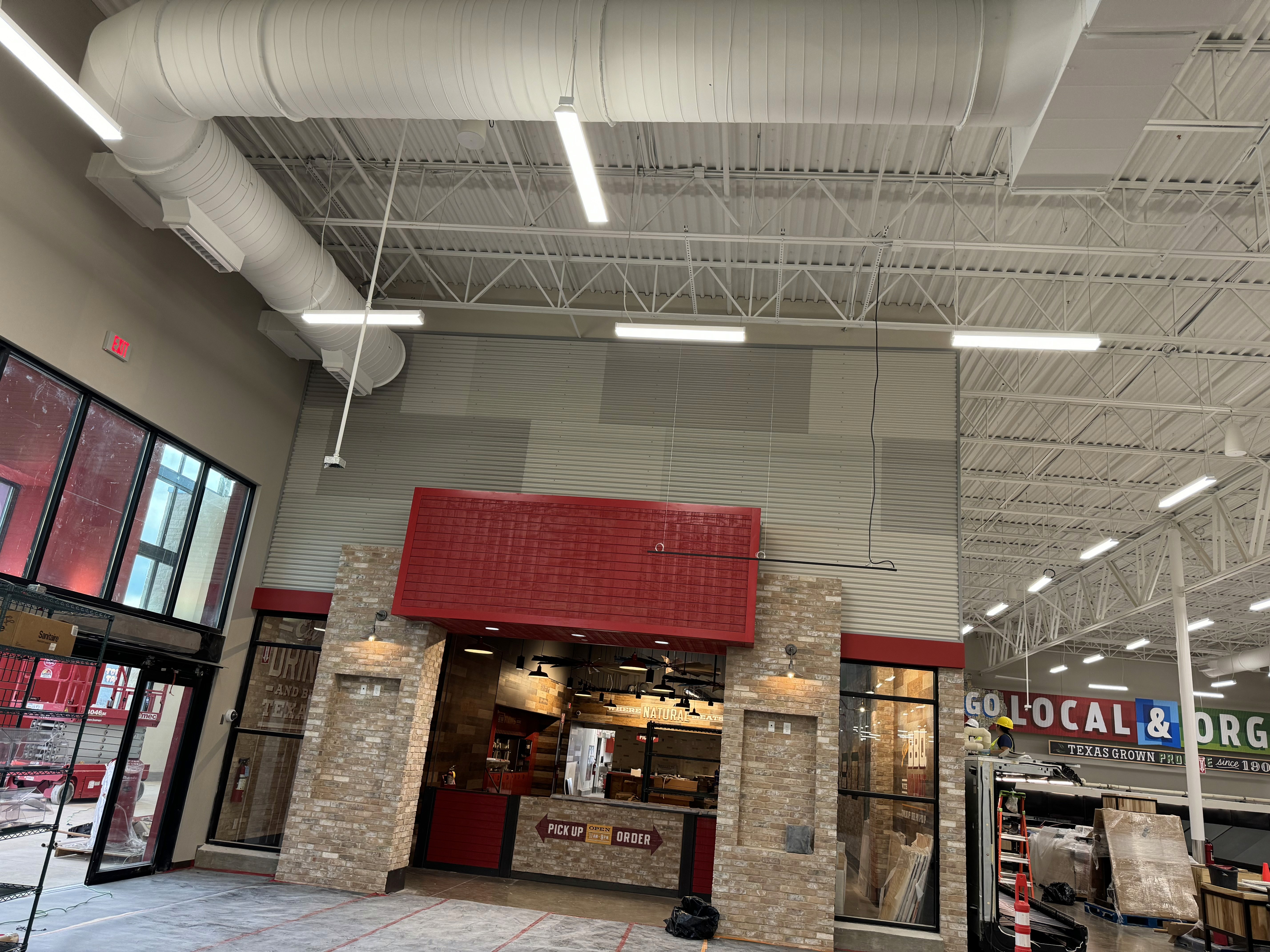 Inside of HEB