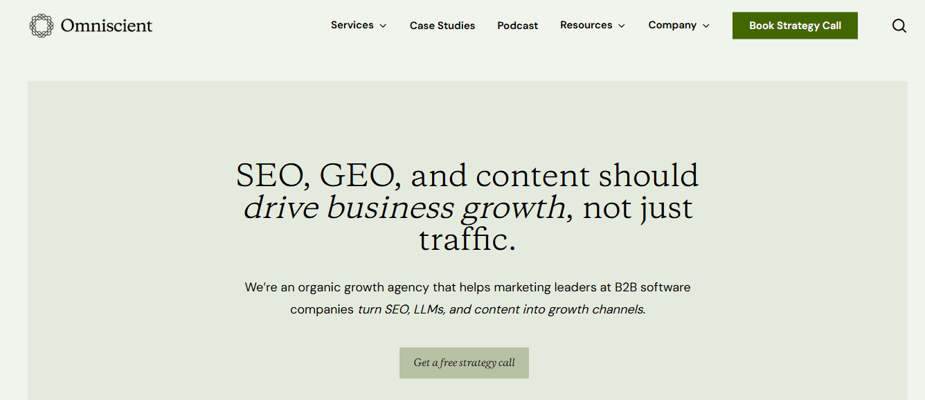 omniscient digital - Technical SEO Agencies