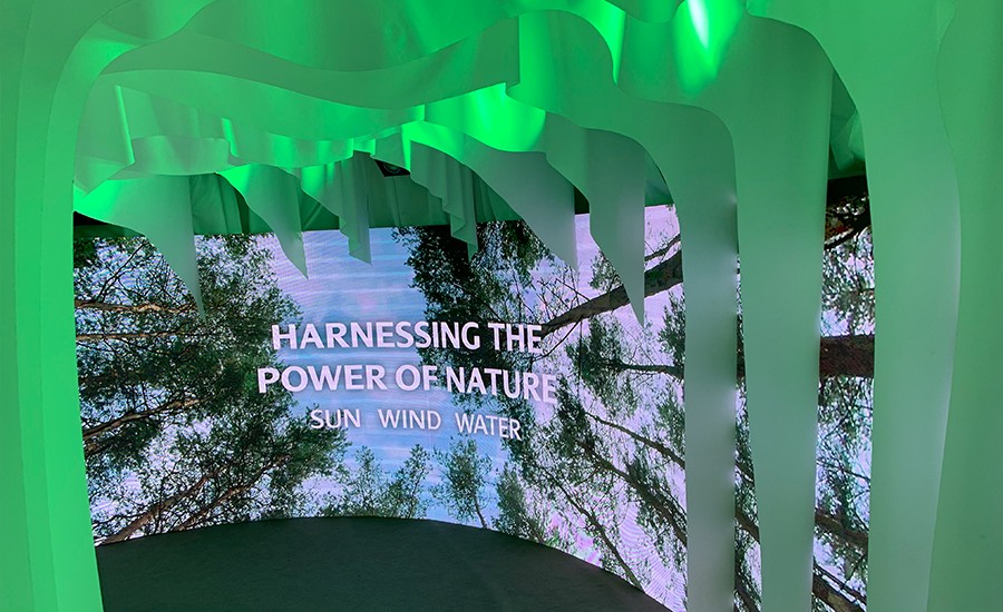 Experience design for Scottish Power at COP26 by S+Co