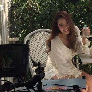 Backstage photo shooting with Lydia Sarunrat for Maprao by Suzaku Productions