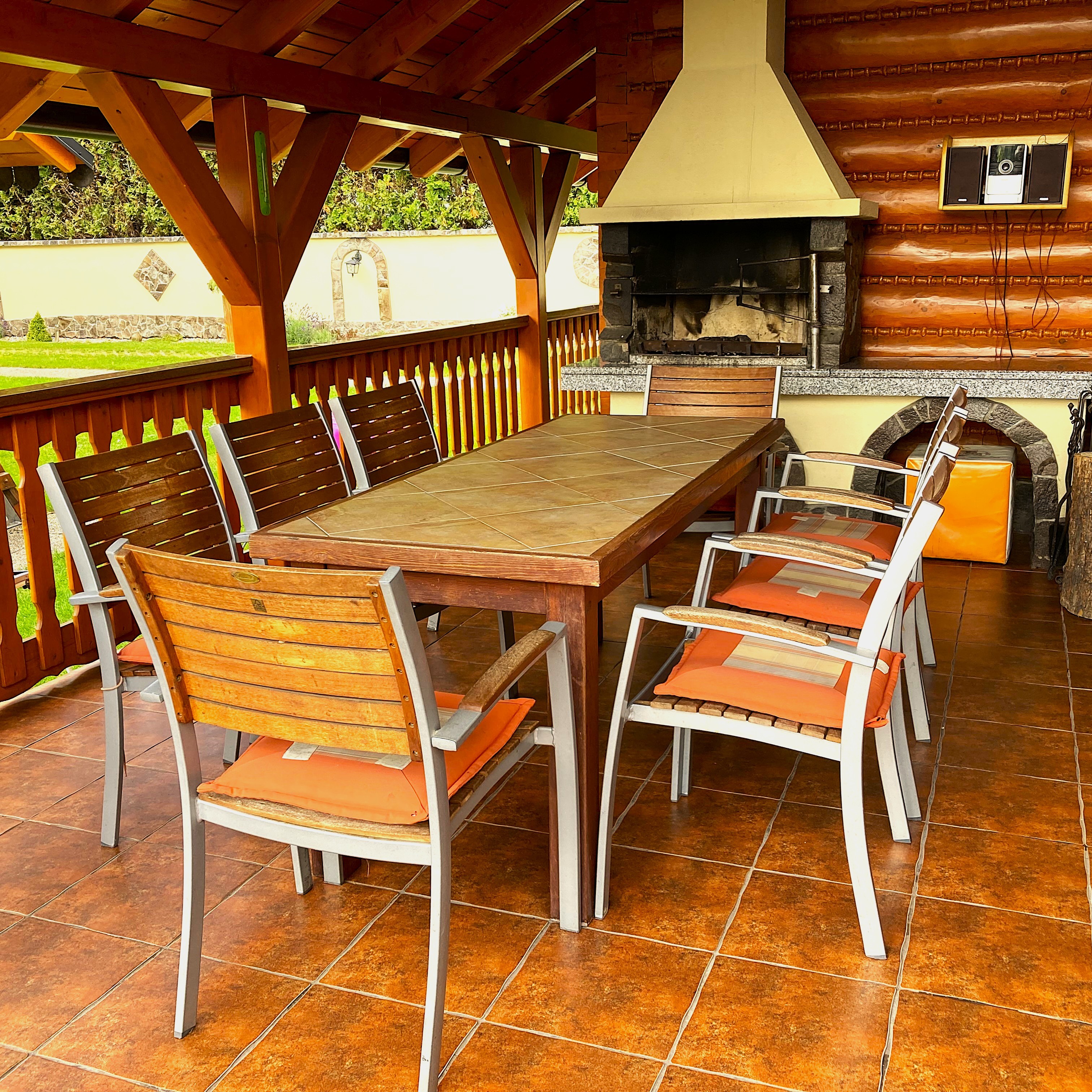 terasa chata Matúš