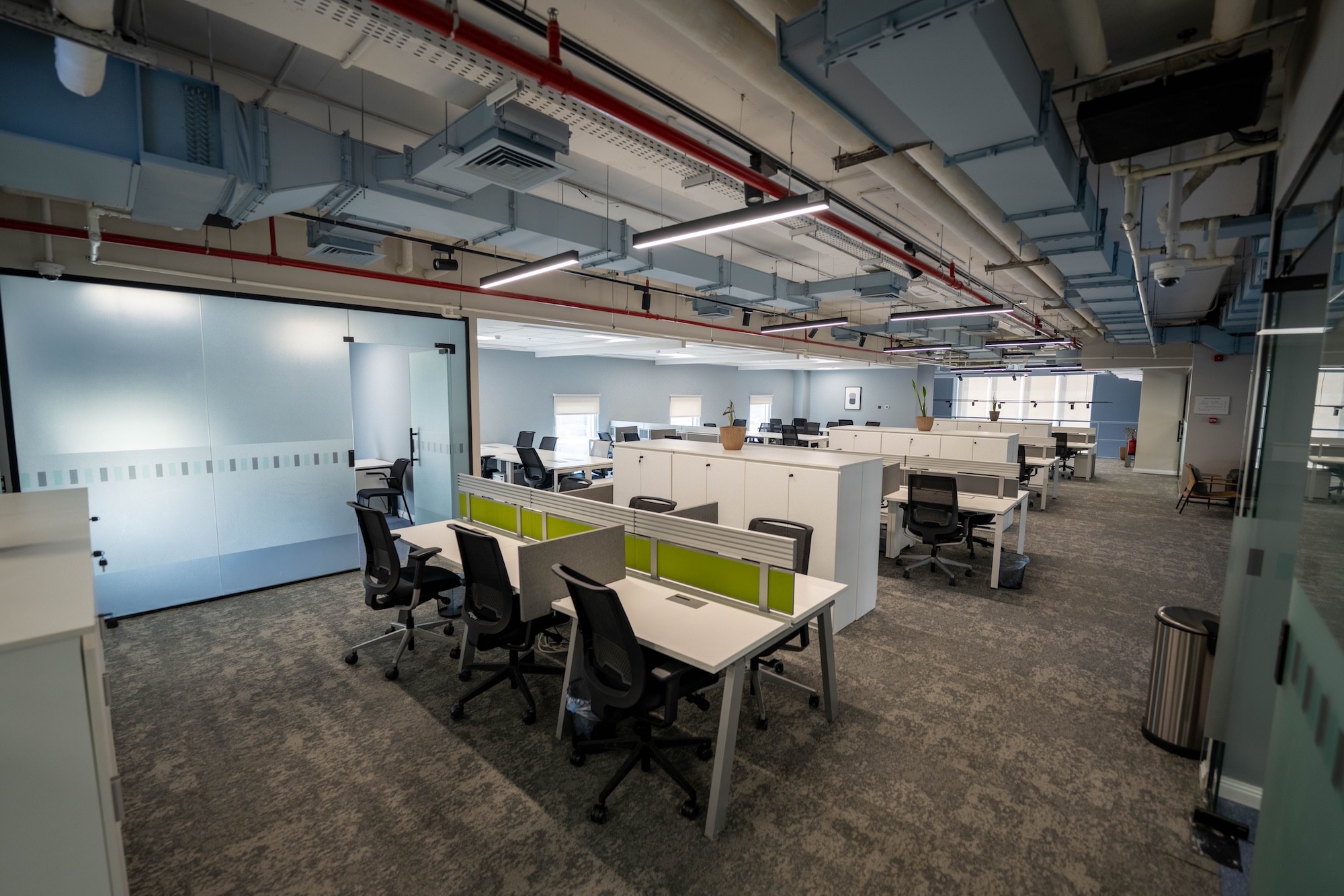 Lobby entrance at DIOM Rubeen 209 headquarters in Riyadh